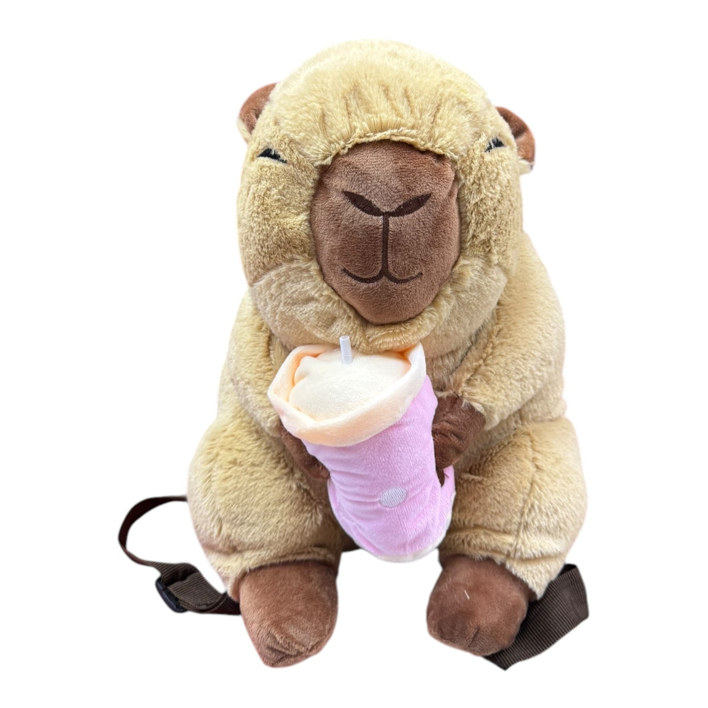 Mochila Capibara Peluche 35 cm - $390 Multiples Diseños