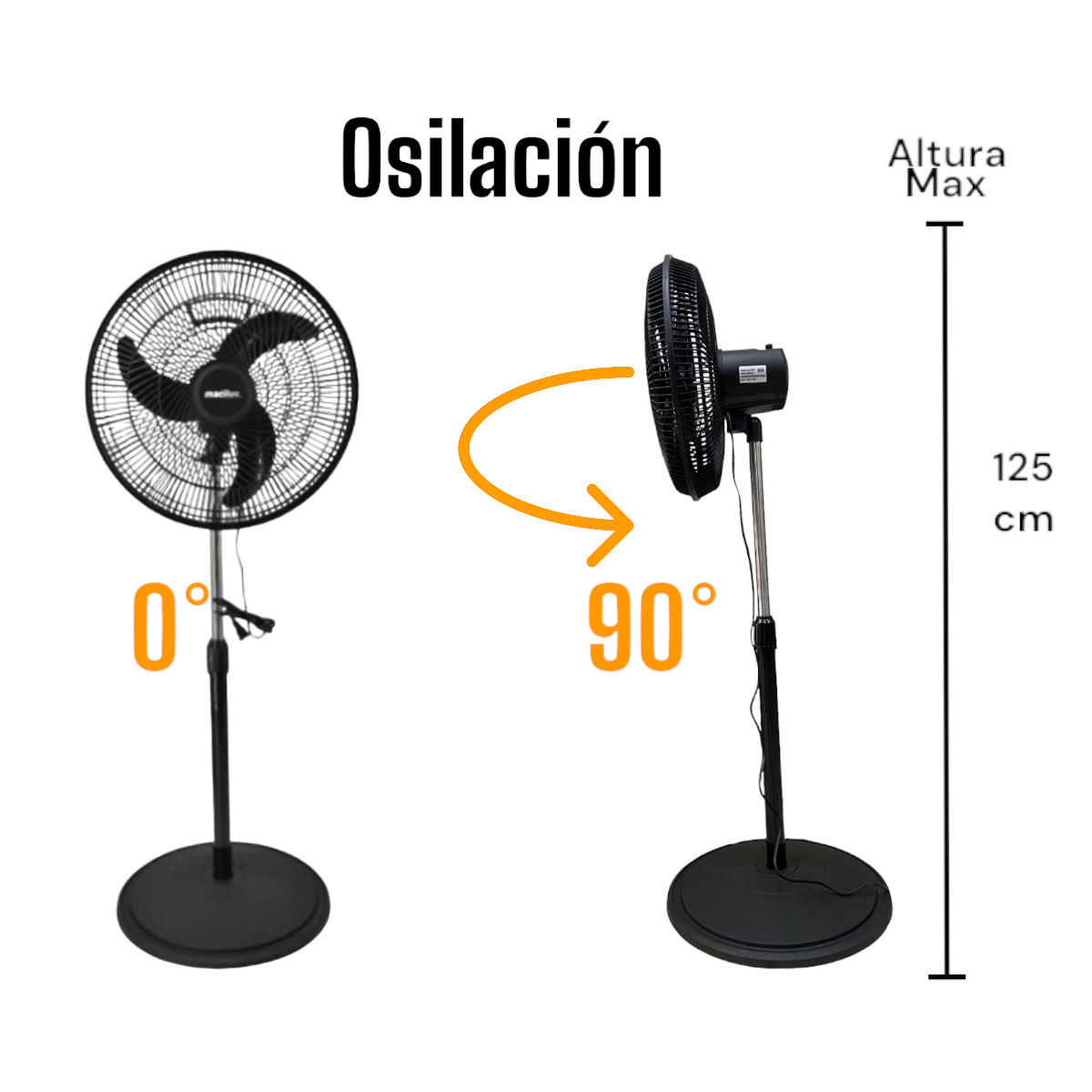 Ventilador Pedestal 16 Pulgadas