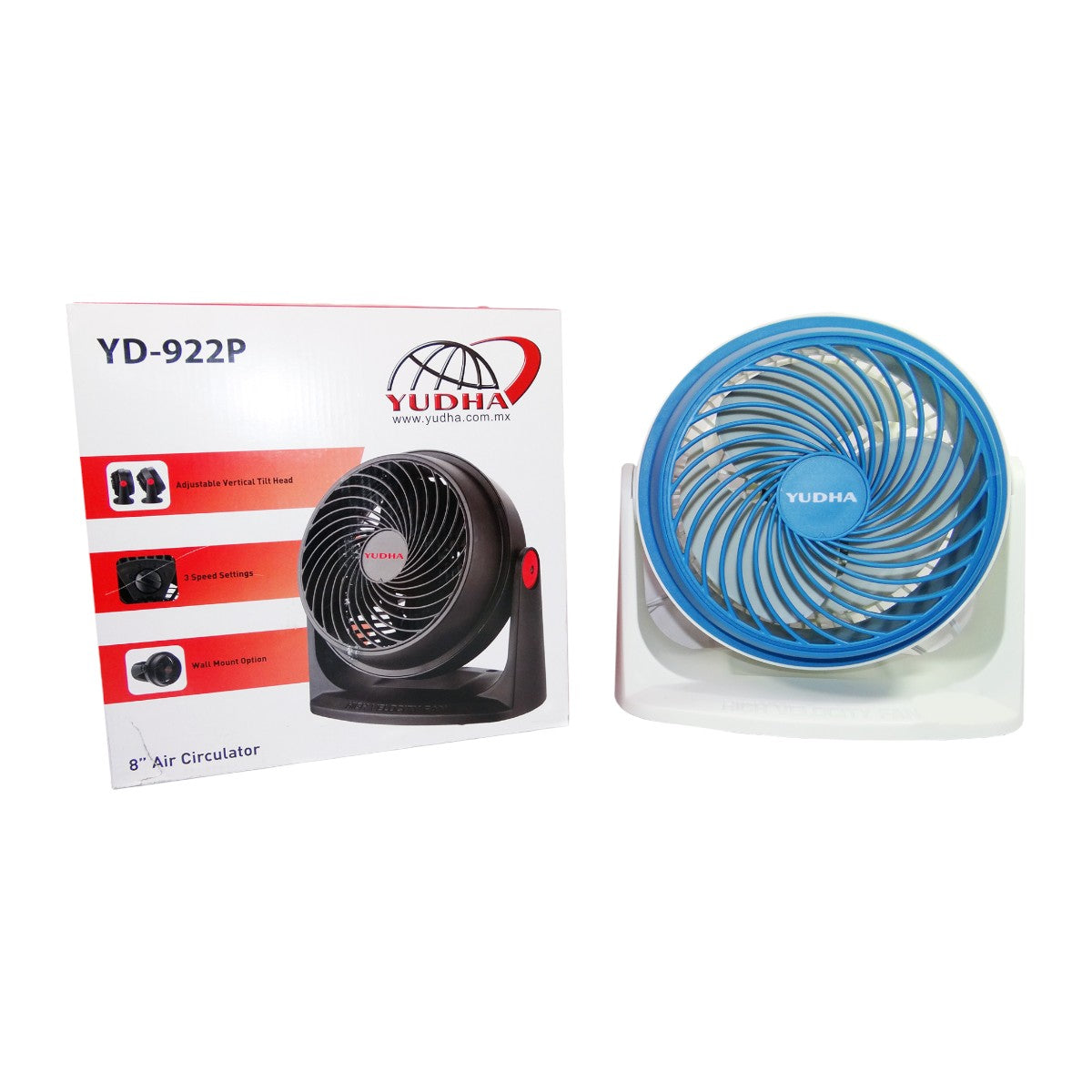 Ventilador Plástico 9 Pulgadas