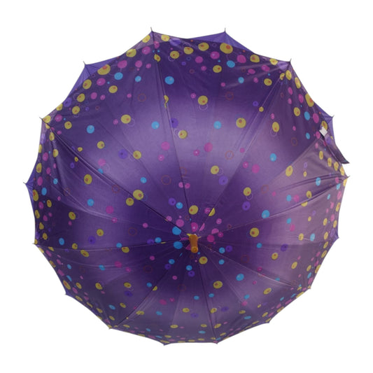 Paraguas Doble Tela Estampado Modelo 35