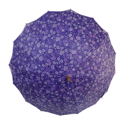 Paraguas Doble Tela Estampado Modelo 36