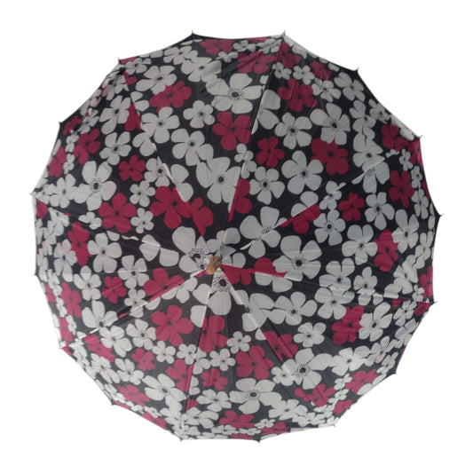 Paraguas Doble Tela Estampado Modelo 9