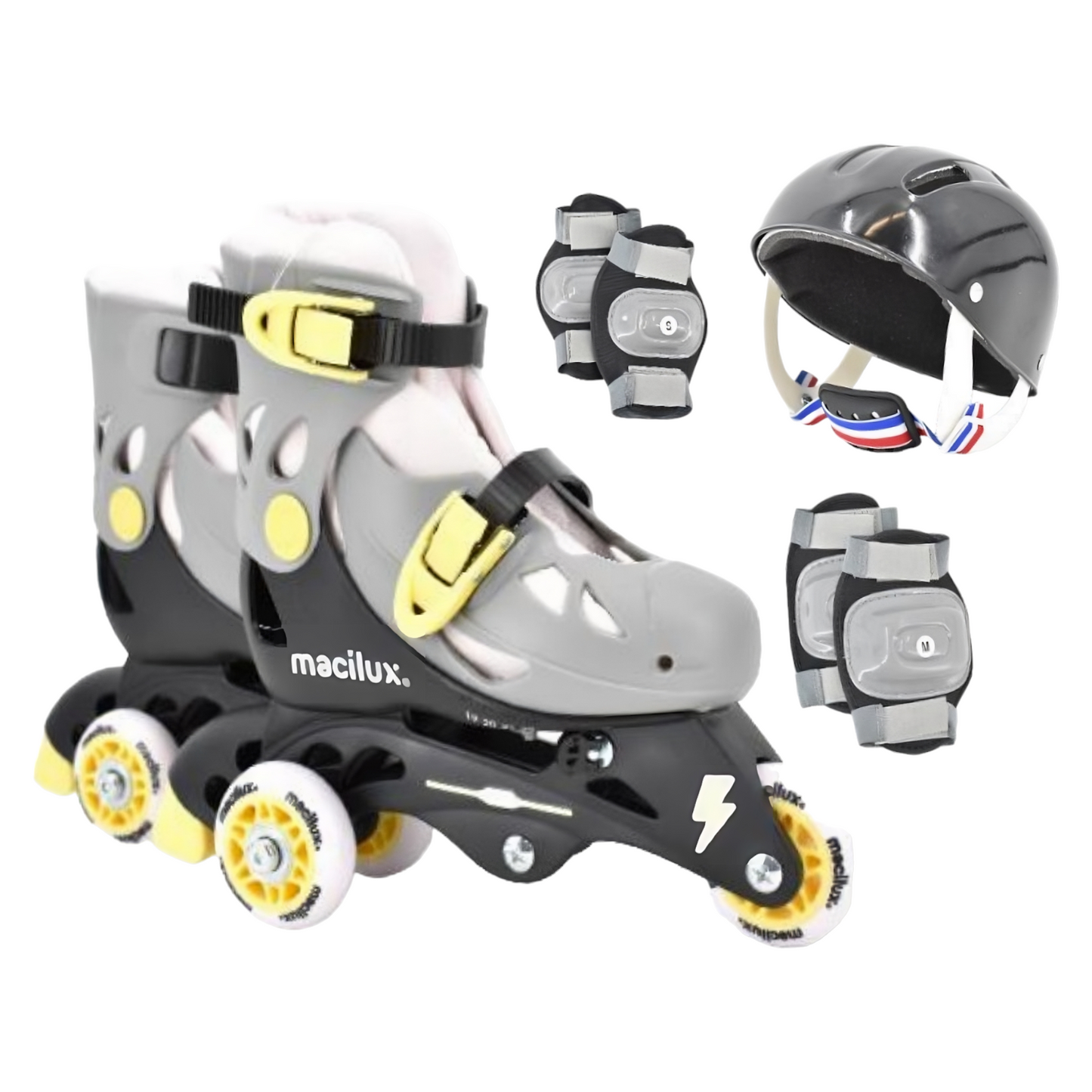 PATINES DE 3 LLANTAS AJUSTABLE 19 A 22 CM